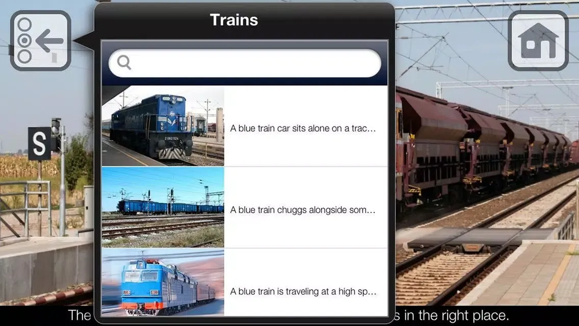 Train Picturebook for Toddlers 스크린샷