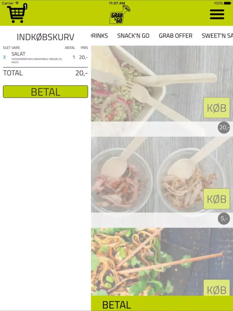 Zrzuty ekranu Grab 'N Go by FEED YOUR MIND iPad 