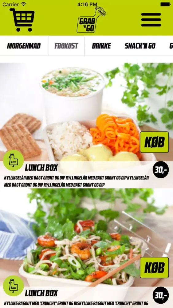 Zrzuty ekranu Grab 'N Go by FEED YOUR MIND