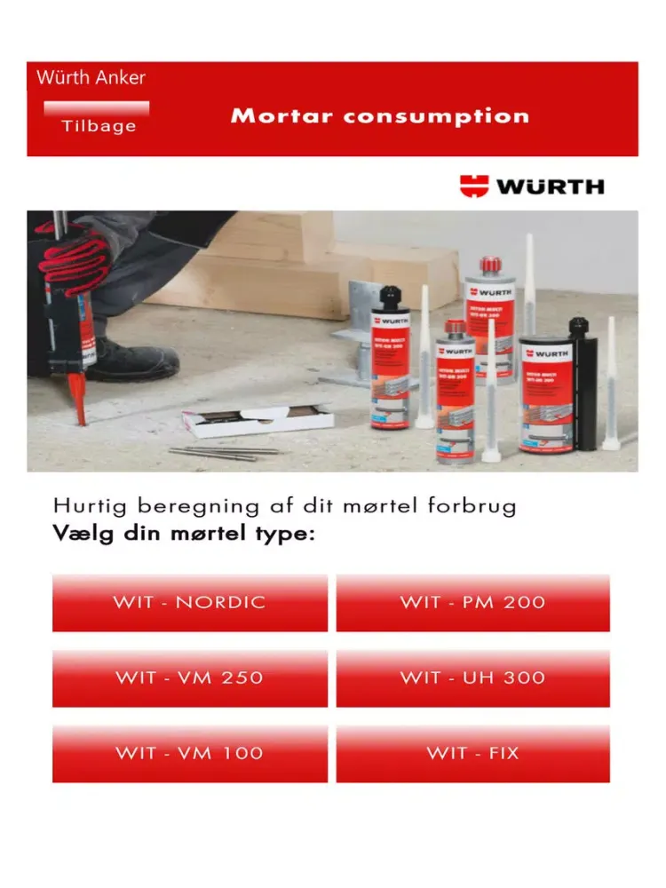 Würth Anker iPad  Ekran Görüntüleri