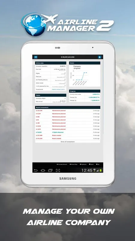 Airline Manager 2 Screenshots