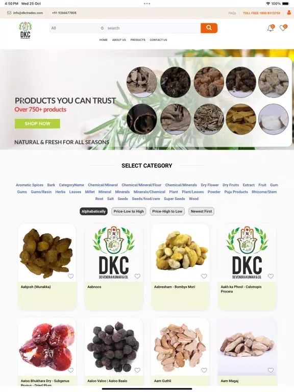 DKC Tradex Business iPad  Screenshots