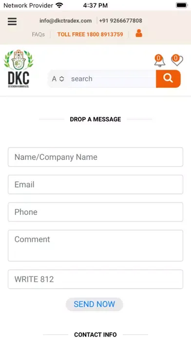 DKC Tradex Business Screenshots