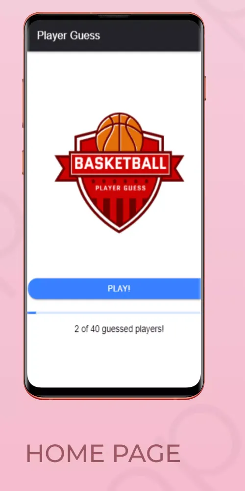 Basketball Player Guess Screenshots
