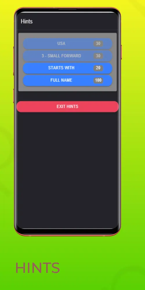 Basketball Player Guess Screenshots
