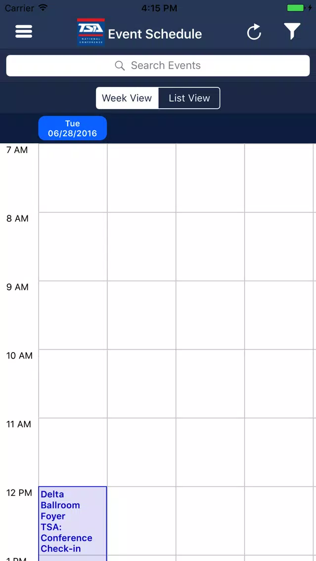 تصاویر TSA Mobile Schedule