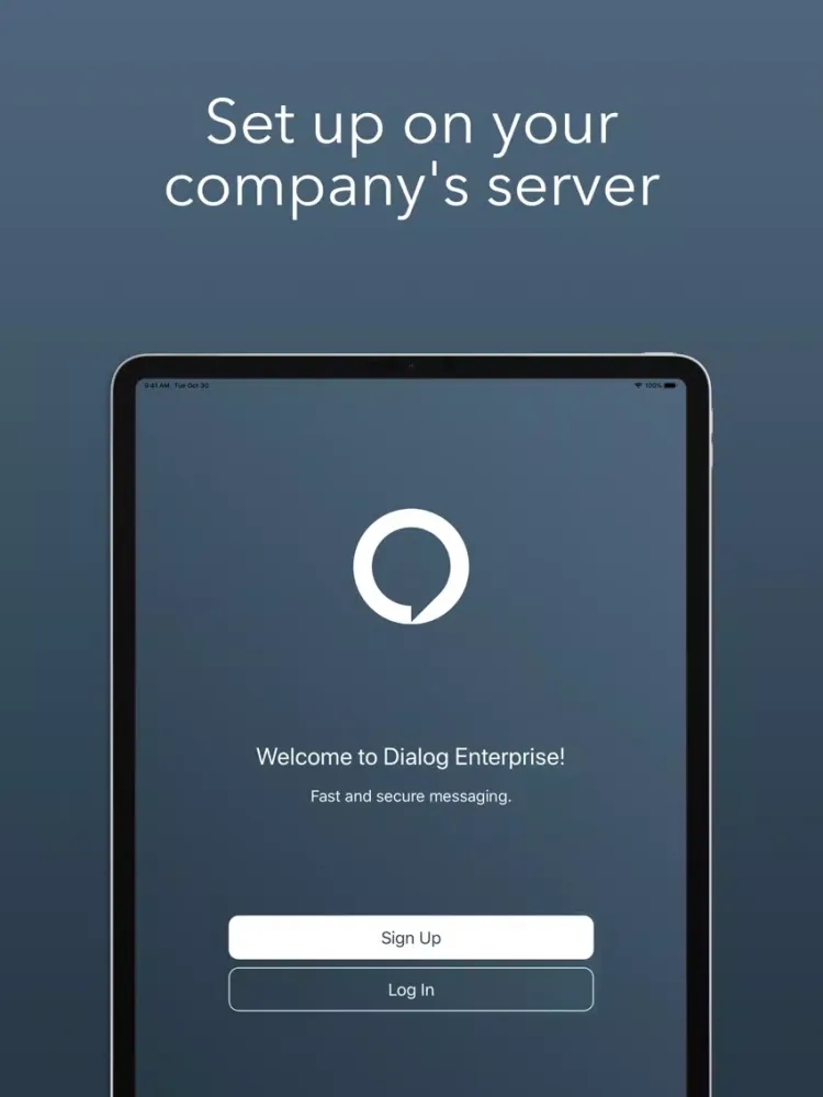 Dialog In Company iPad スクリーンショット