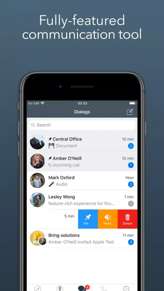 Dialog In Company スクリーンショット