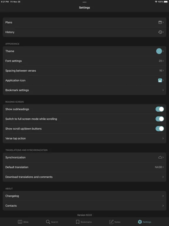 iBible - Study Bible iPad 应用截图
