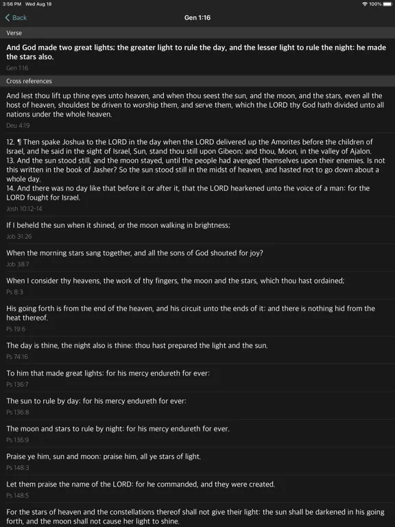 iBible - Study Bible iPad 应用截图
