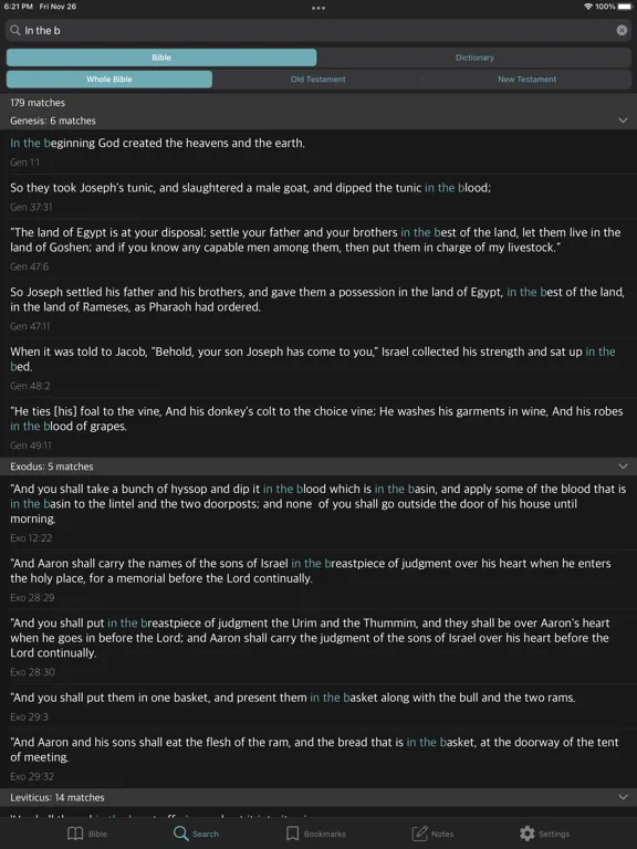 iBible - Study Bible iPad 应用截图