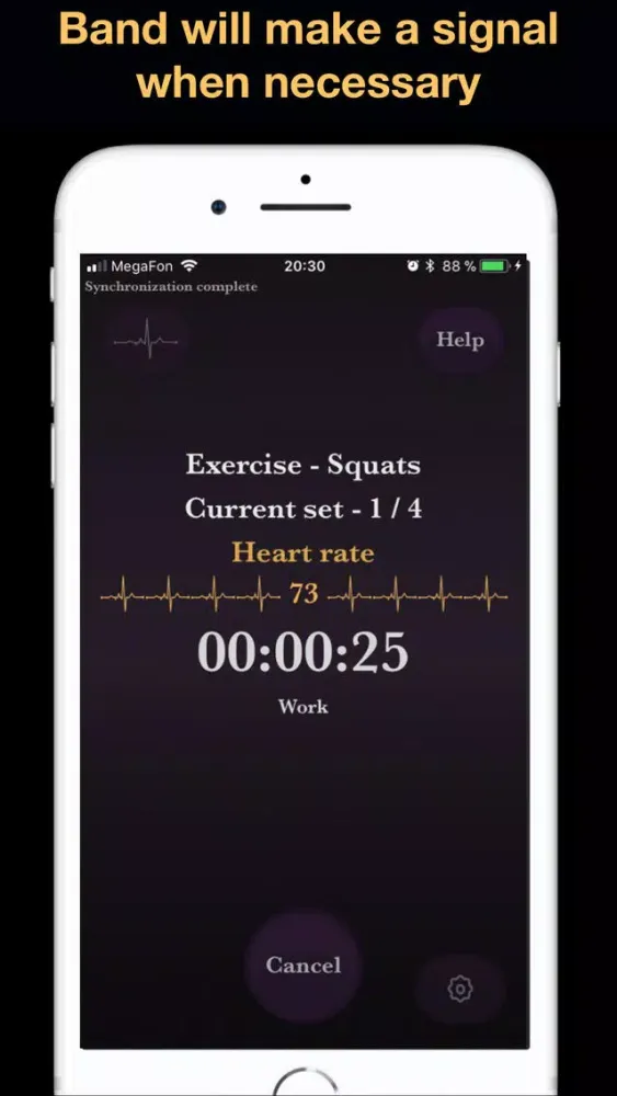 Скриншоты Mi Training Timer