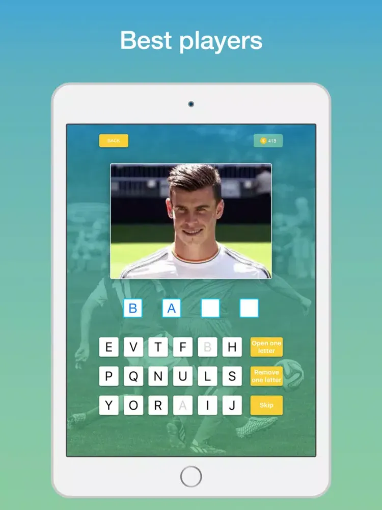 Скриншоты Guess Football Player 2016 iPad 