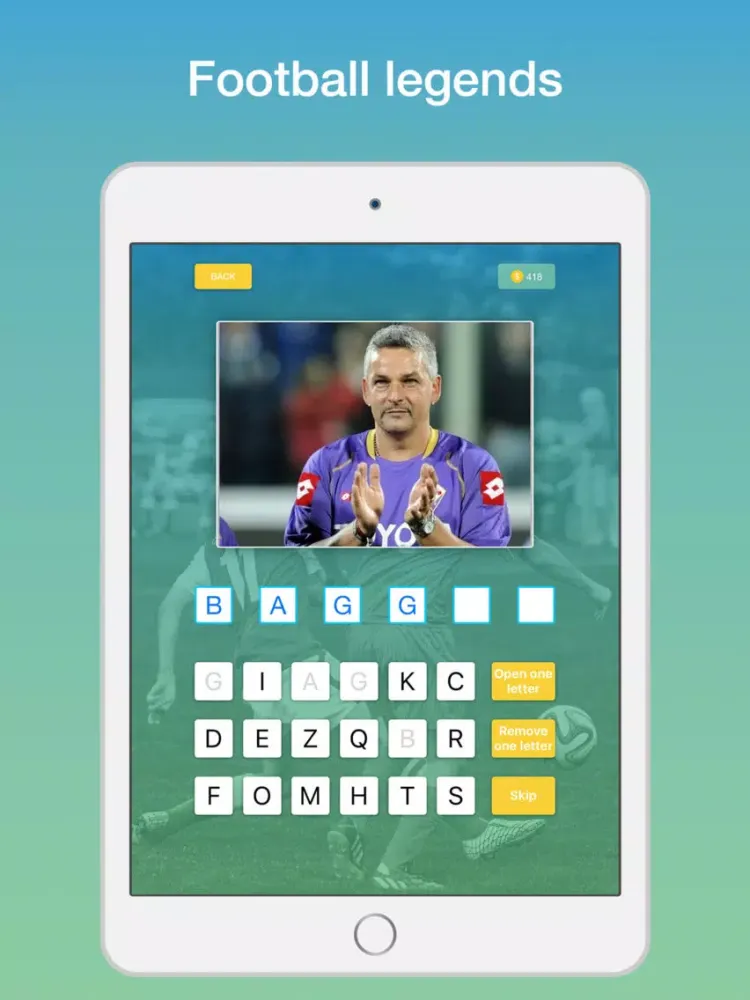 Скриншоты Guess Football Player 2016 iPad 