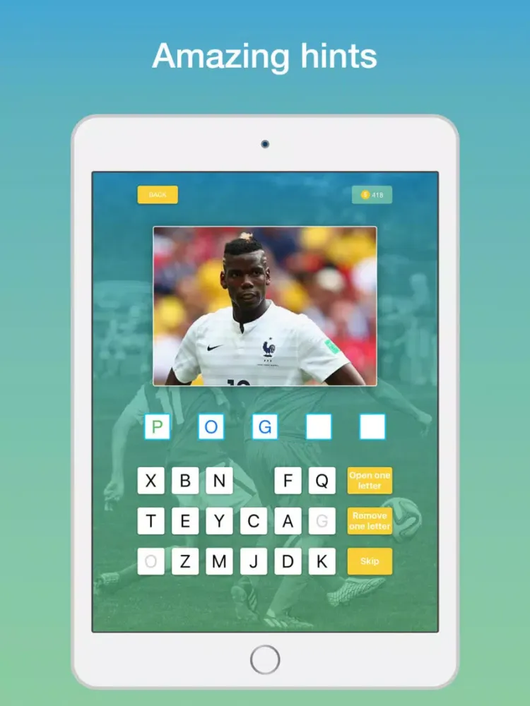 Скриншоты Guess Football Player 2016 iPad 