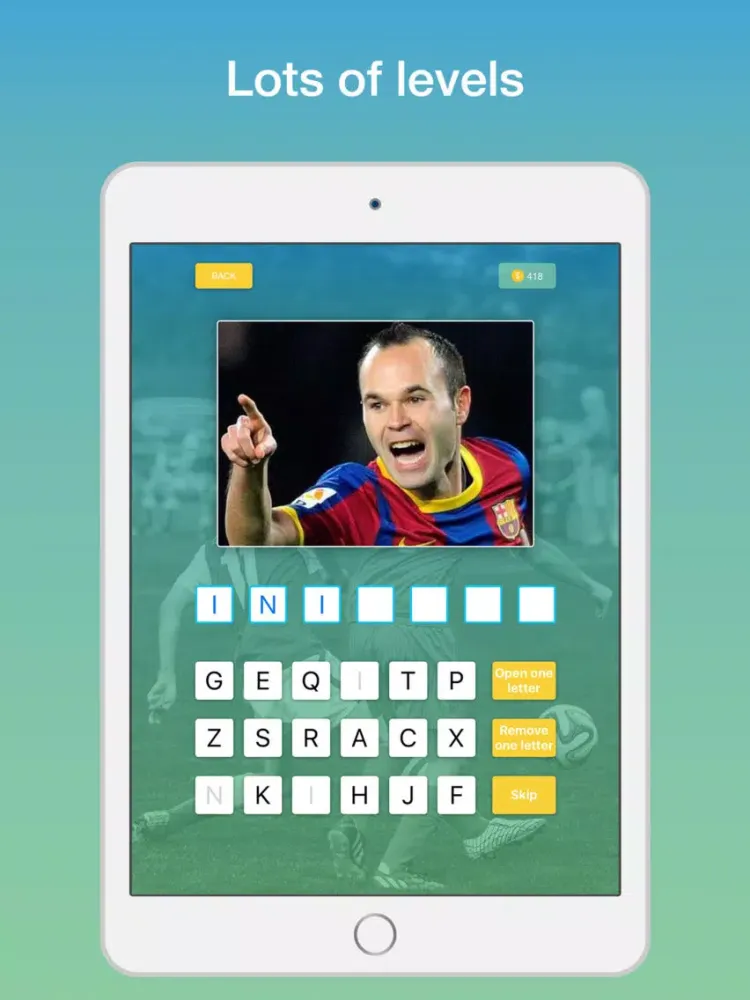 Скриншоты Guess Football Player 2016 iPad 