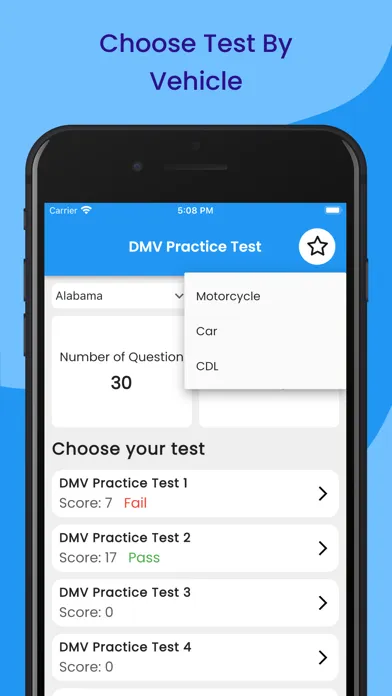 DMV Practice Test 2024 Screenshots