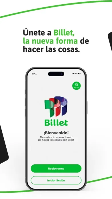 Capturas de pantalla de Billet