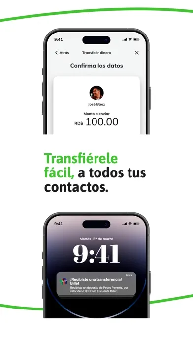 Capturas de pantalla de Billet