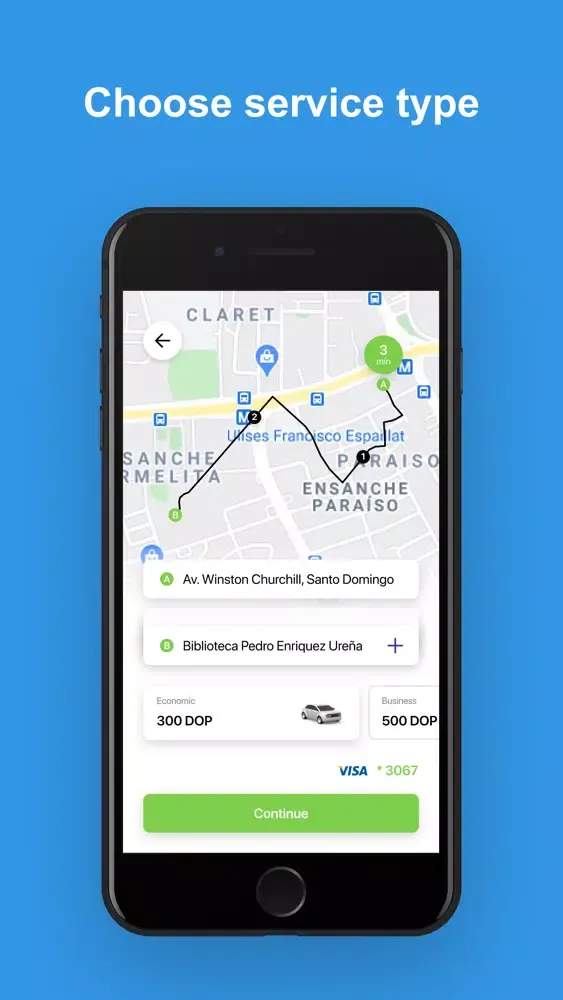 Screenshot di Tripper Dominicana Rideshare