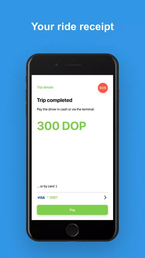 Screenshot di Tripper Dominicana Rideshare