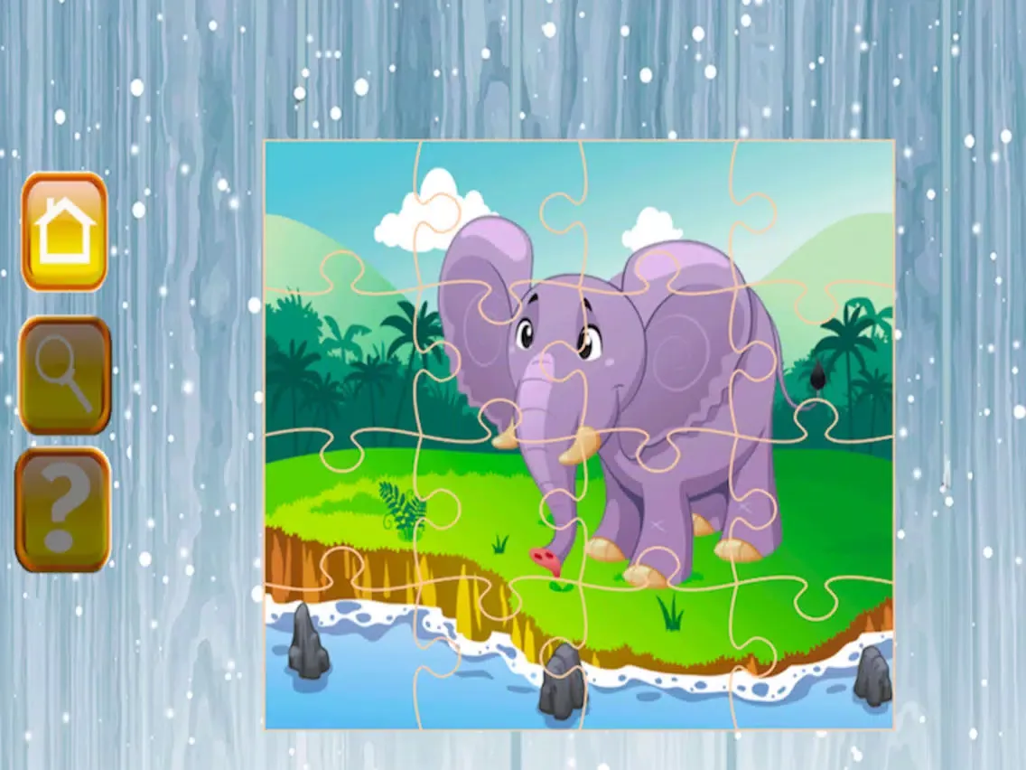 Zrzuty ekranu Animal Puzzle Brain Training iPad 