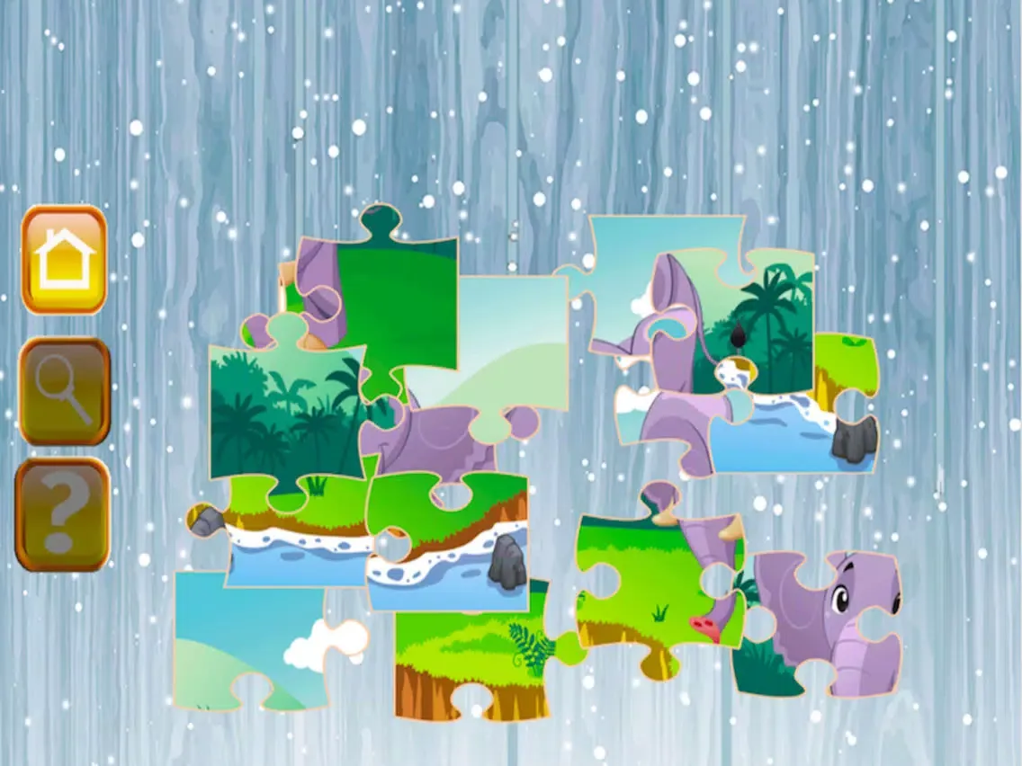 Zrzuty ekranu Animal Puzzle Brain Training iPad 
