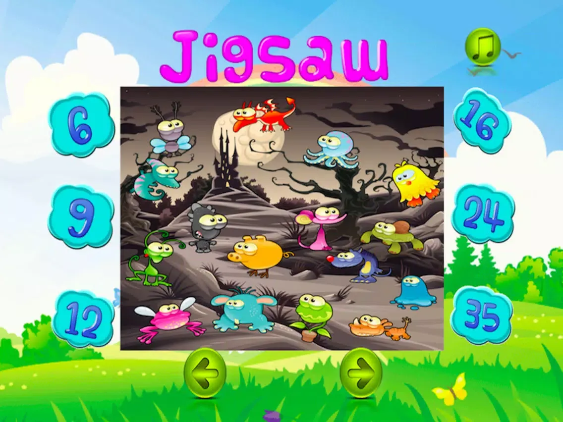 Zrzuty ekranu Animal Puzzle Brain Training iPad 
