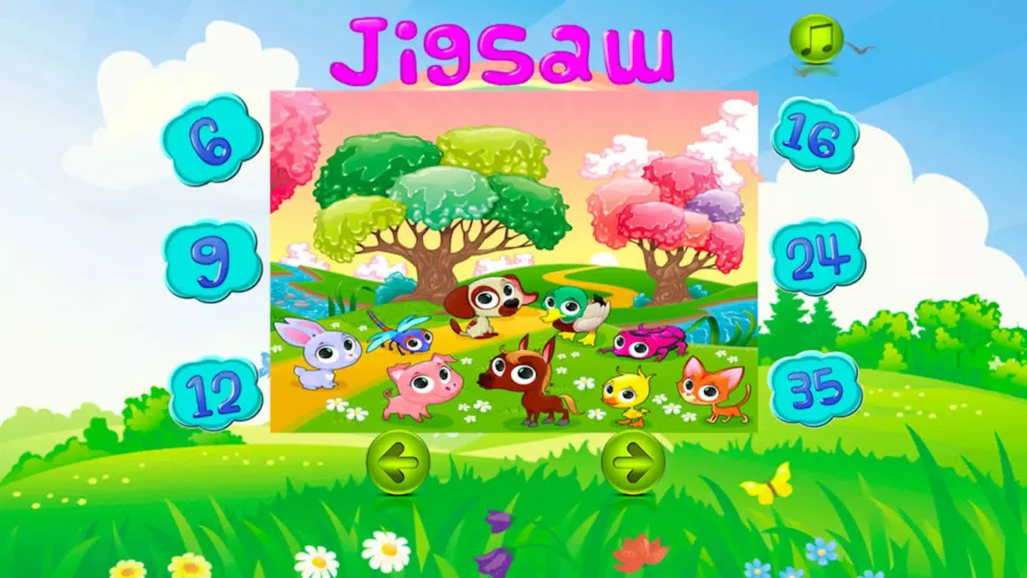 Zrzuty ekranu Animal Puzzle Brain Training