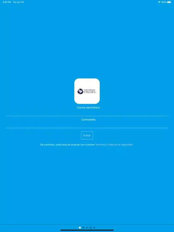 Centro Educativo Freire iPad 应用截图