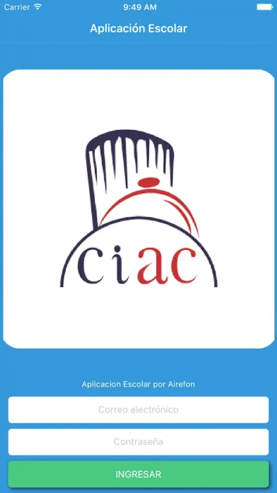 Screenshot di CIAC