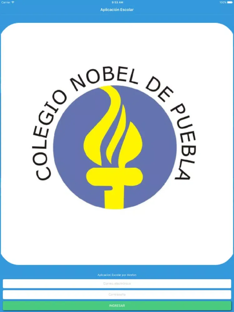 Colegio Nobel de Puebla iPad  스크린샷