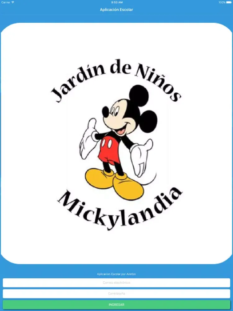 ภาพหน้าจอของ Jardin de Niños Mickylandia iPad 