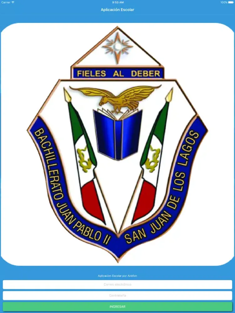 Preparatoria Juan Pablo II iPad  سکرین شاٹس