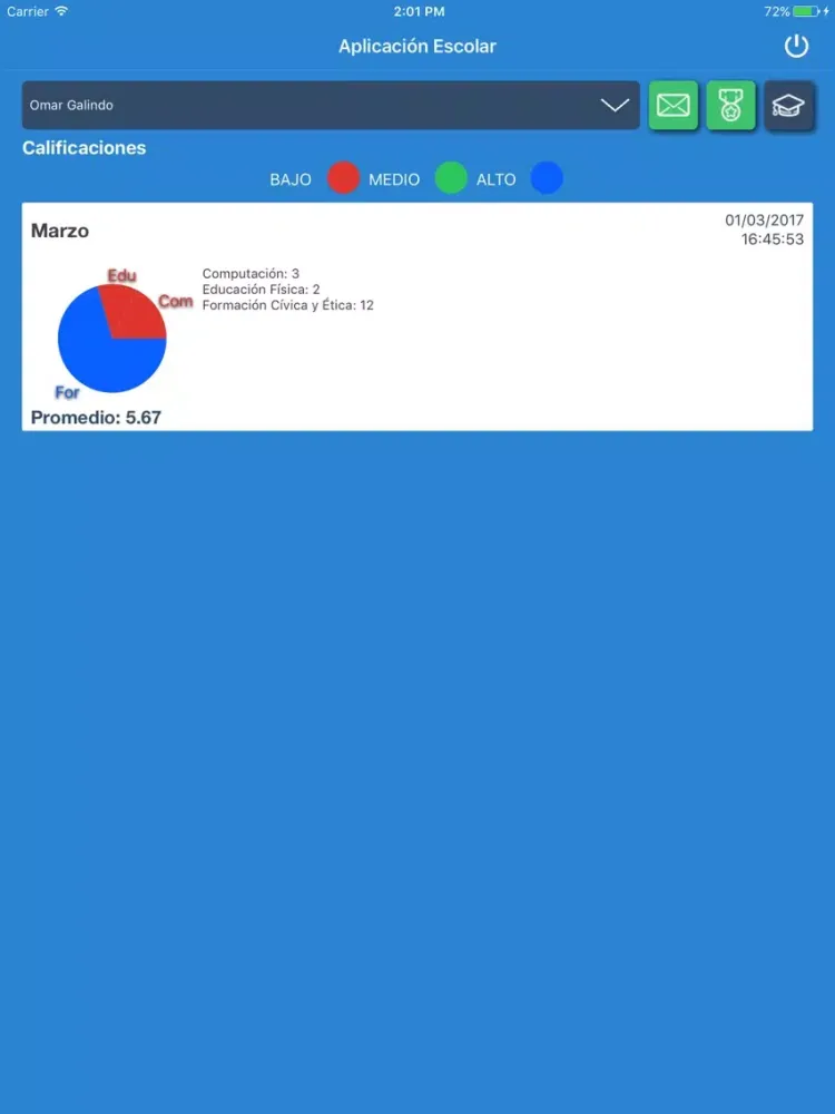 Preparatoria Juan Pablo II iPad  سکرین شاٹس