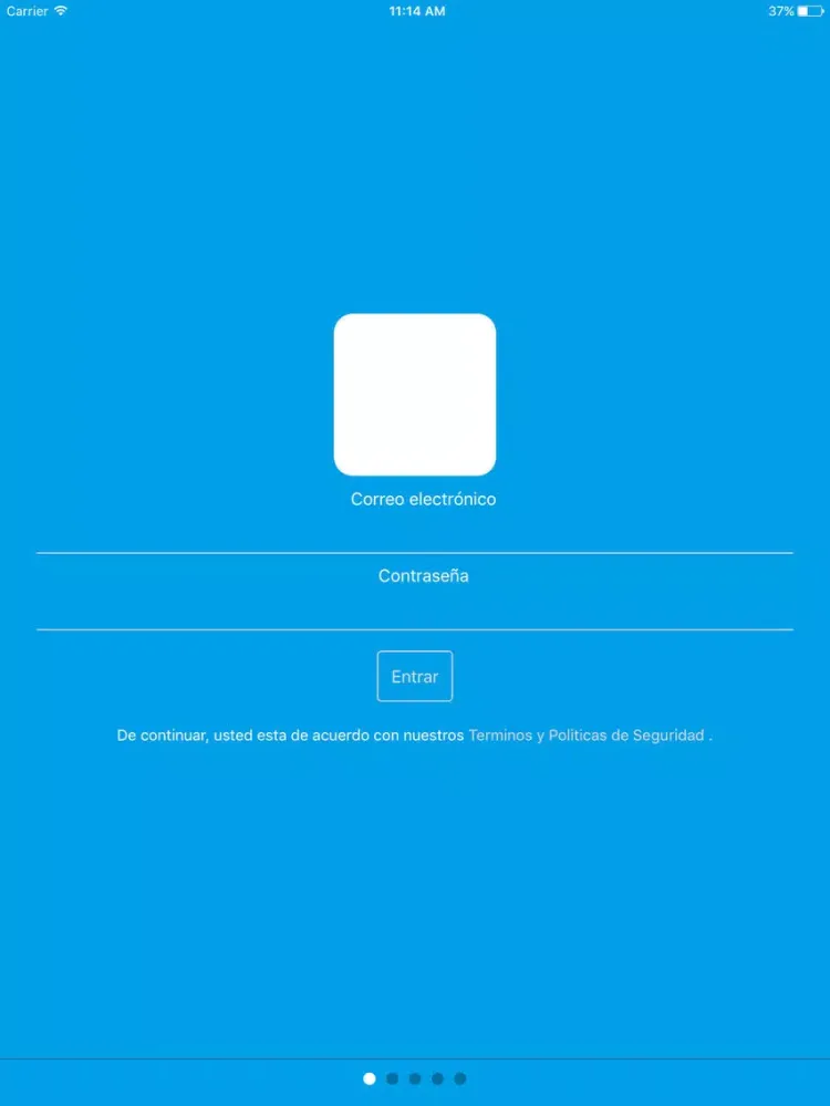 Tangkapan layar Unidad Educativa Anahuac iPad 