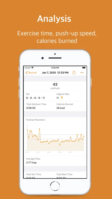 Скриншоты Pushupstar: push ups counter