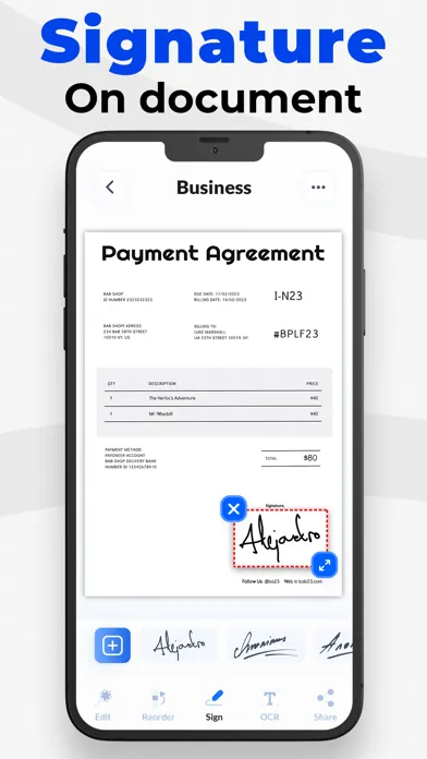 Скриншоты Business Card Scan & Reader