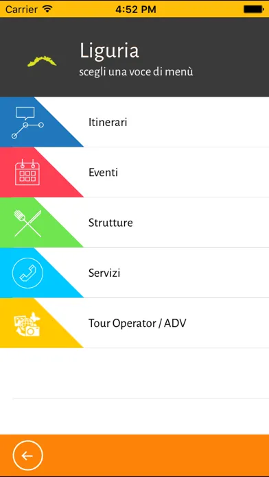 TPhone Itinerari Eventi Italia 스크린샷