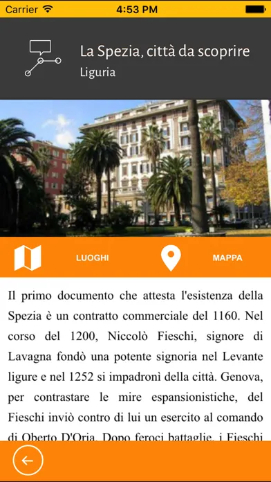 TPhone Itinerari Eventi Italia 스크린샷