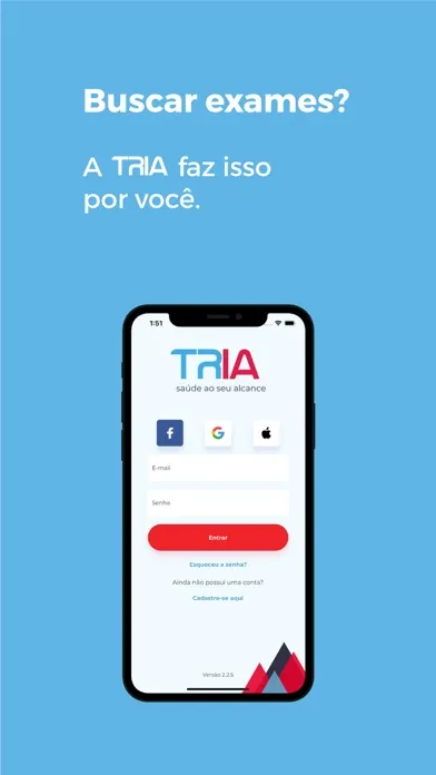 TRIA Paciente Screenshots