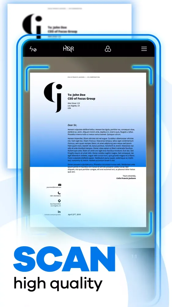Скриншоты Document scanner, PDF scanner