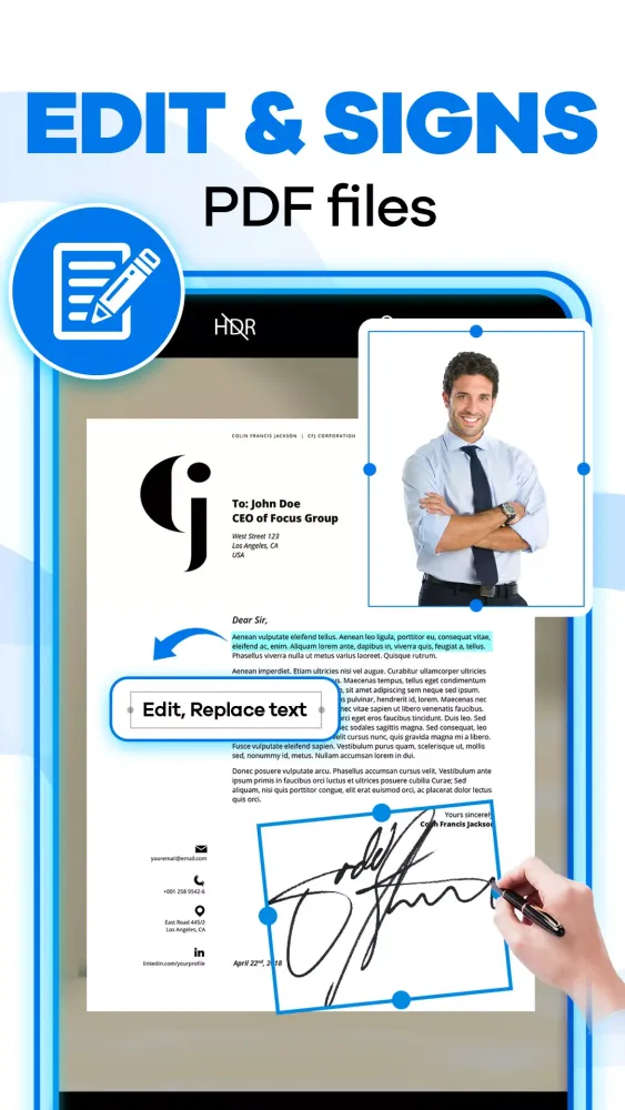 Скриншоты Document scanner, PDF scanner