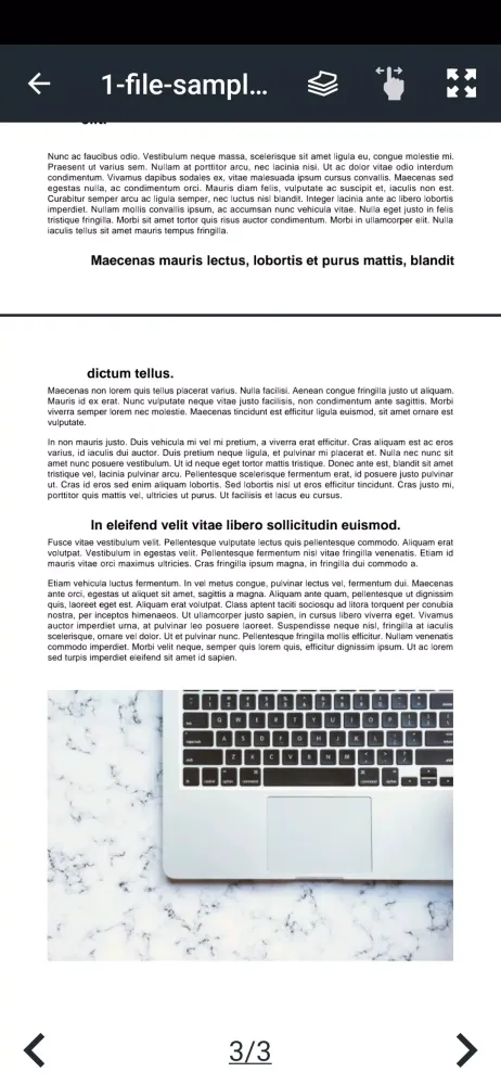 ODT Document Reader应用截图