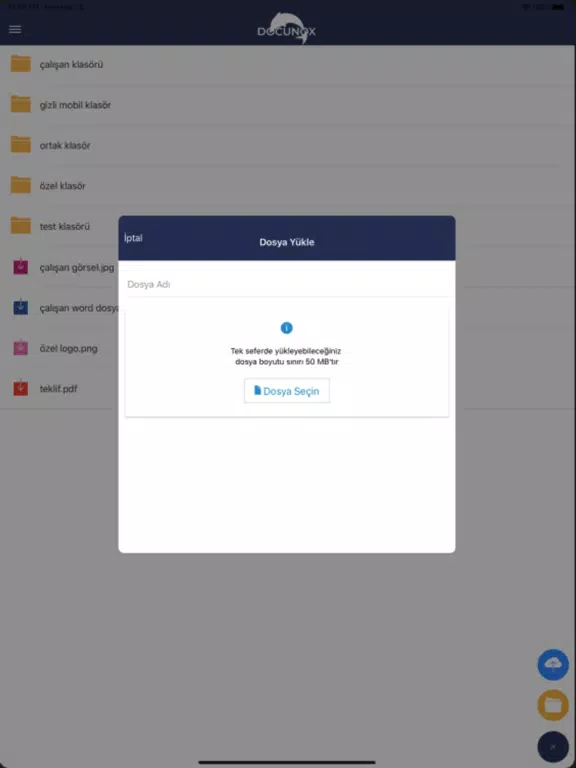 Скриншоты Docunox iPad 