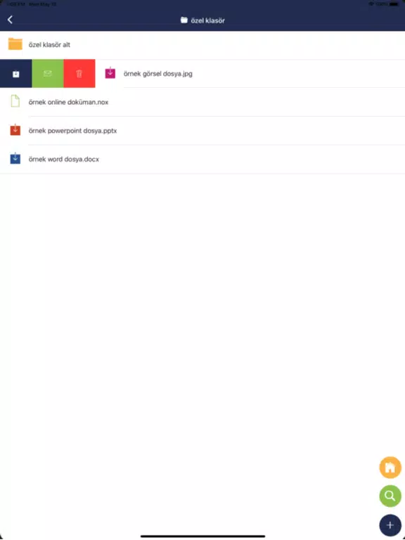 Скриншоты Docunox iPad 