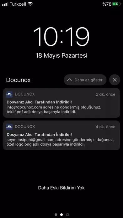 Screenshot di Docunox