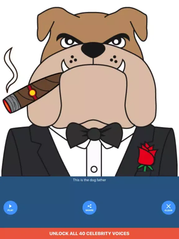 Dog Father Voice Changer Text to Speech Soundboard iPad  Screenshots