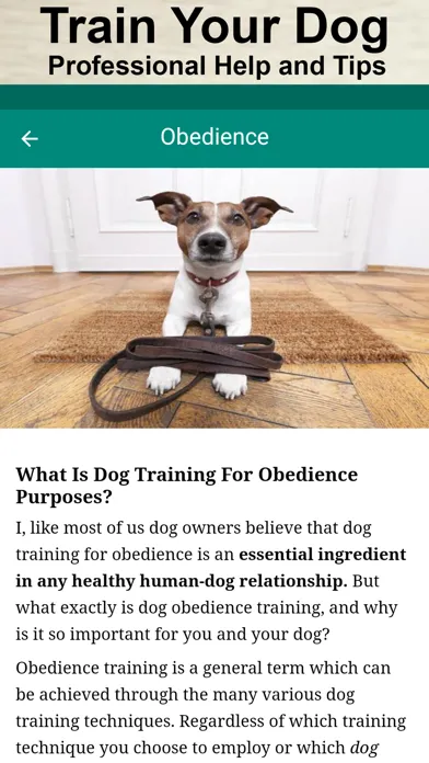 Captures d'écran de Dog Training, Whistle, Clicker