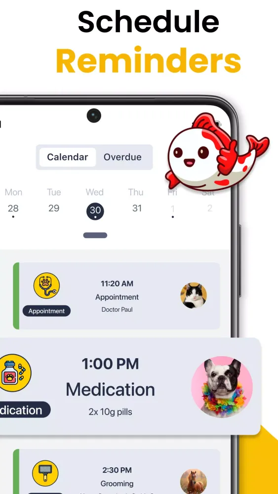 Pet Care Tracker - Dog Cat App Screenshots
